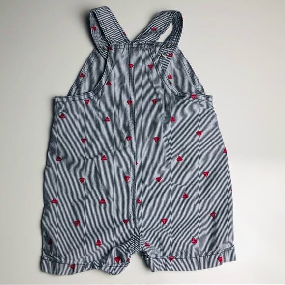 Just One You by Carter’s  Boy’s Striped Overall 9M - Picture 8 of 9